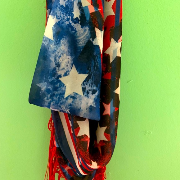 3 Patriotic Scarves. Great for summer celebrations - Picture 5 of 13